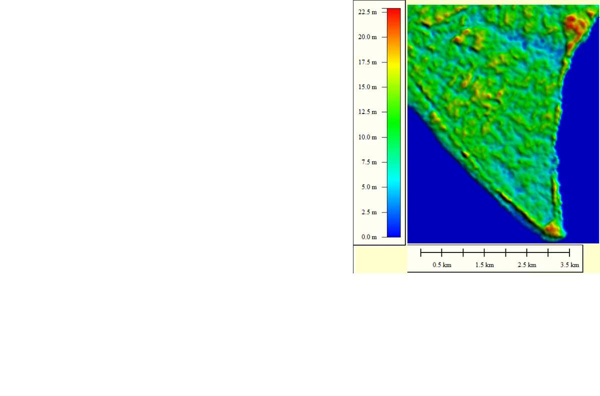 Tanjung Piai - SRTM Elevation Data